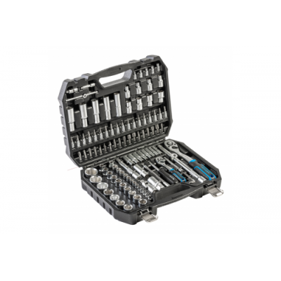 Набор инструмента 1/2"&1/4" 112 пр. 6-гр CrV Hoegert HT1R232