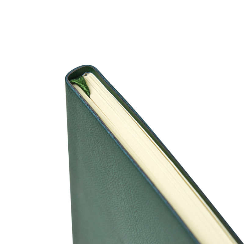 Блокнот "1818-15", А5, 80 листов, темно-зелёный