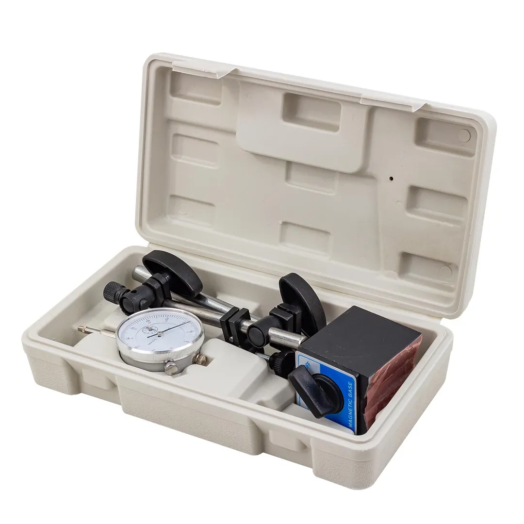 Индикатор часового типа с магнитной стойкой 0-10 мм погрешность 0,01 мм SIGMATOOL Sigmatool-01729