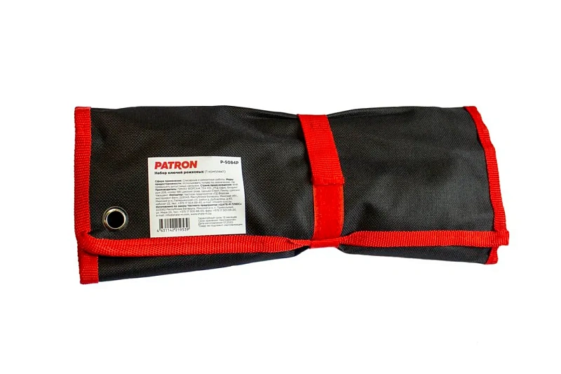 Набор ключей рожковых 8x10-22x24 мм 8 пр PATRON P-5084P