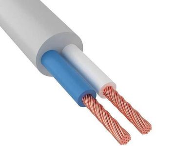 Провод ПВСн 2х1,0, бухта 200 м, белый ККЗ 1514421947039