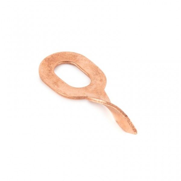 Сварочная шайба тяговая, искривленная для контактной сварки, омедненная NO.F030 HOREX HZ 18.628