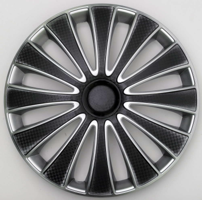 Колпак декоративный автомобильный GMK Super Black 16" (4 шт) Star S16021