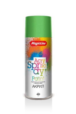 Краска желто-зеленая (265г) RAL 6018 Magicline 270