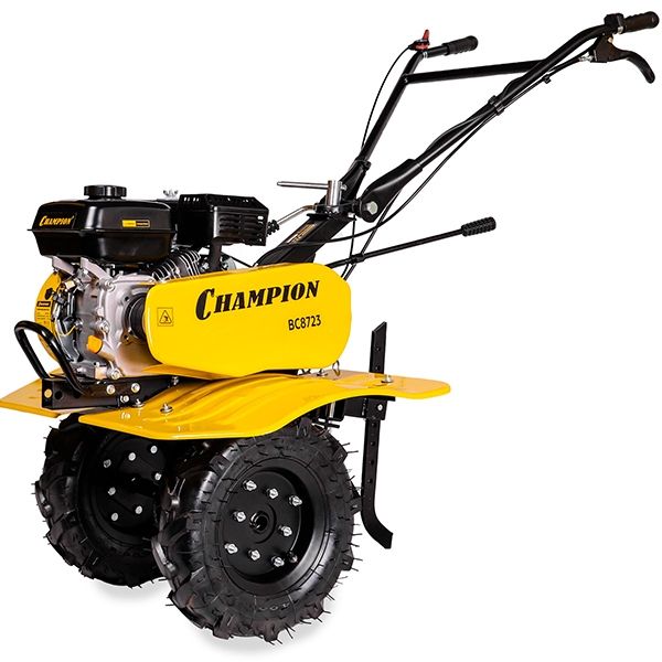 Мотоблок, 3,6 л, шир. 800 мм,глуб.150-300мм, 212 см.куб., 7 лс (5,15 кВт), 2/1 передач CHAMPION ВС8723