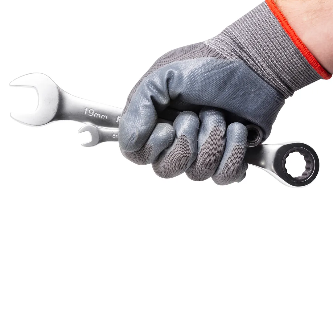 Набор трещоточных комбинированных ключей 8-19 мм 9 пр. ForceKraft FK-51092