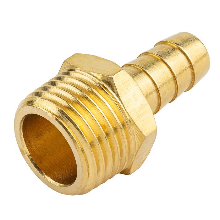 Переходник, наруж. резьба 1/2"-"елочка" 10 мм Forsage F-MH08/06