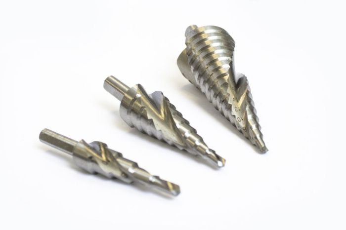 Набор сверел ступенчатых HSS 4241 3 пр., 4-12, 4-20, 4-32 мм RockForce RF-44730S