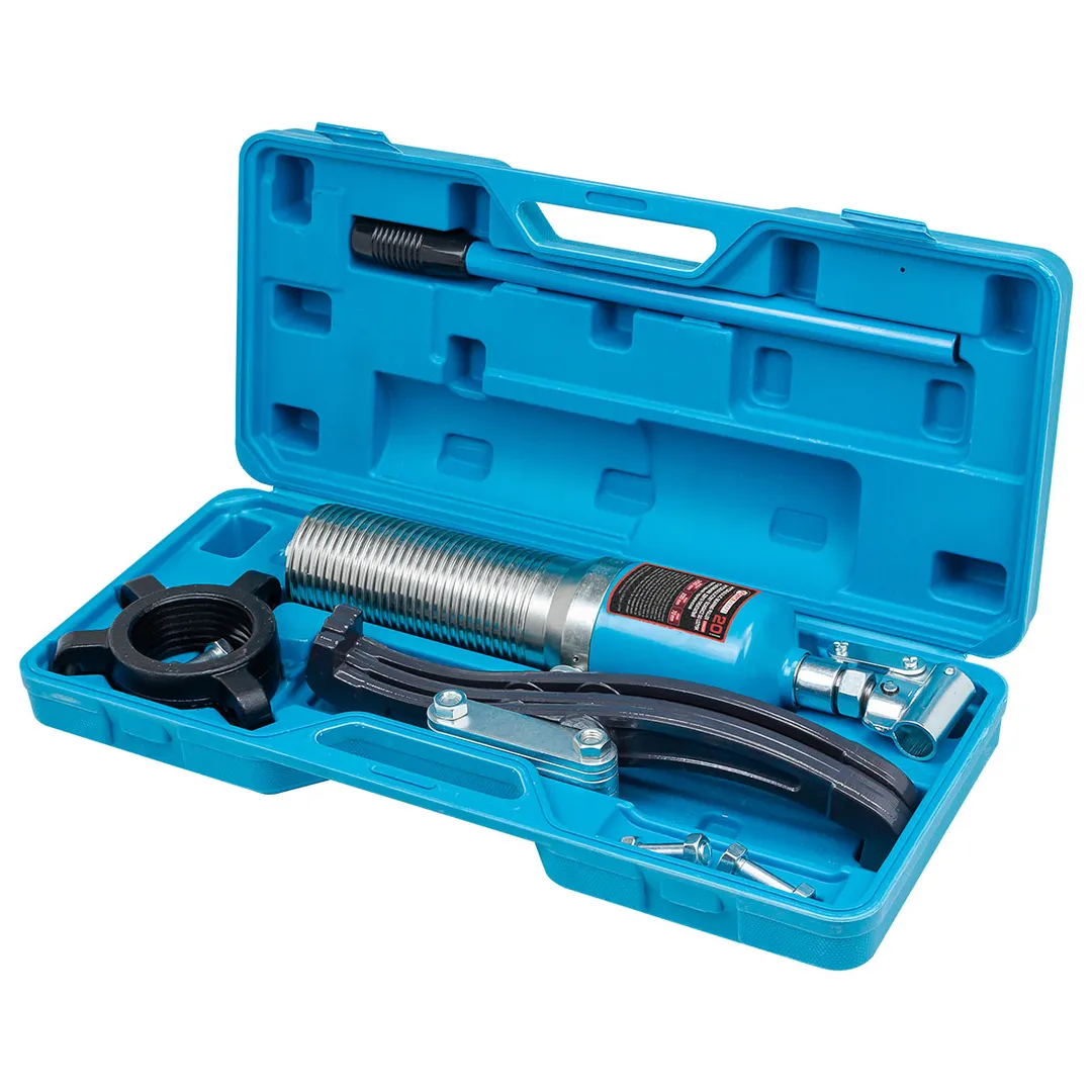 Съемник 2/3-лапый переставной гидравл. 20 т, Øзахвата 100-350 мм, глубина 205 мм, ход штока 70 мм ForceKraft FK-6590620H