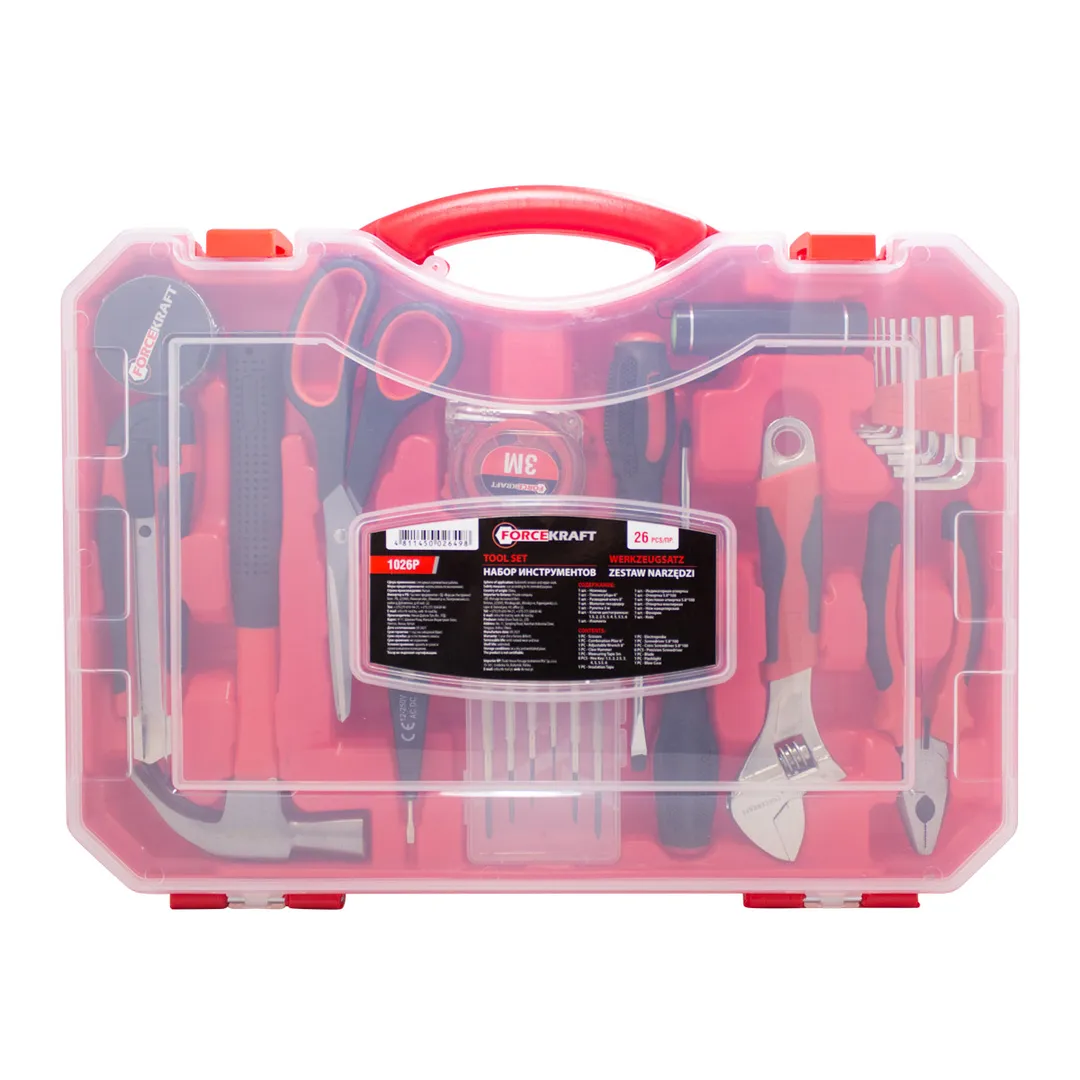 Набор инструментов 26 пр ForceKraft FK-1026P