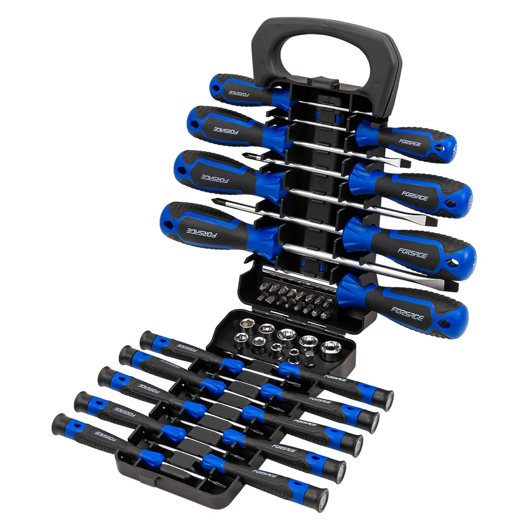 Набор отверток в комплекте с битами 44 пр Forsage F-7044B