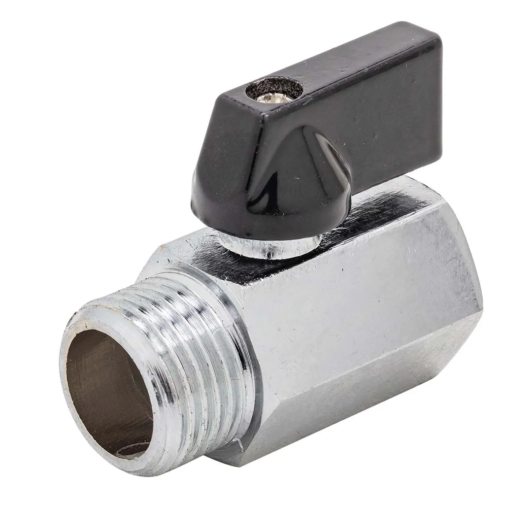 Кран воздушный шаровый, внутр. резьба/наруж. резьба 1/2" RockForce RF-SP037-1/2