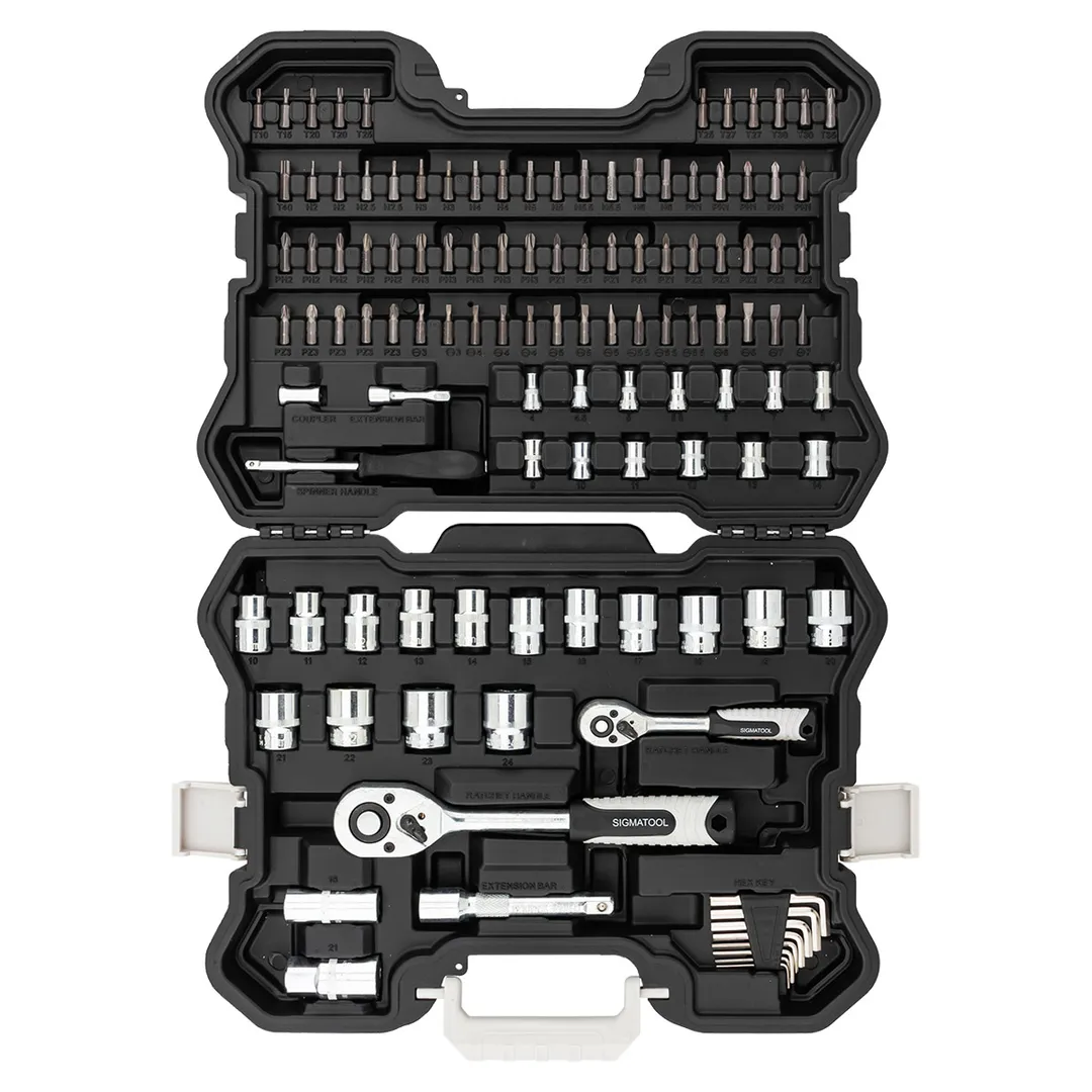 Набор инструментов 115 пр 1/4''&1/2'' 6-гр SIGMATOOL Sigmatool-41151-5