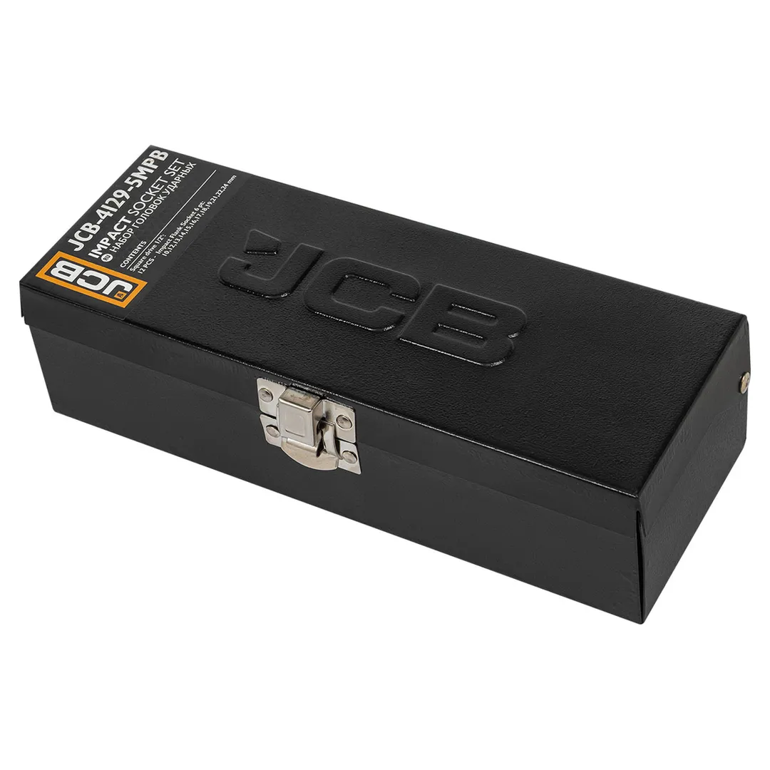 Набор ударных головок 10-24 мм 12 пр 1/2'' 6-гр JCB JCB-4129-5MPB