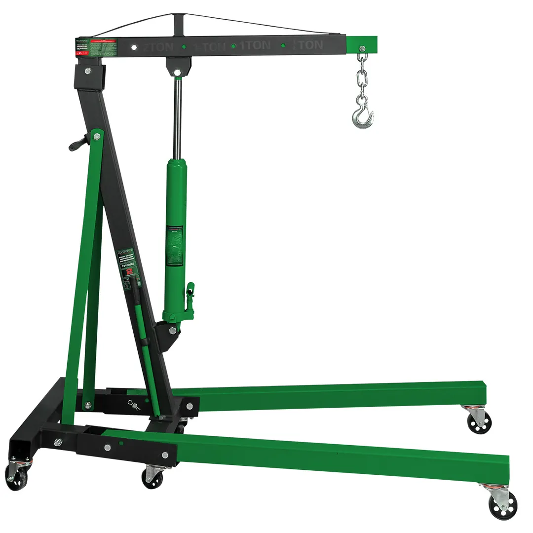 Кран гидравлический 2 т, h подъема 2200 мм RockForce RF-T31002CE (из 2-х частей)