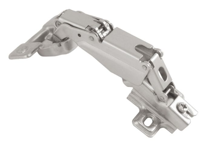 Петля 165° накладная с пружиной 48мм h2 slide-on AKS 123233