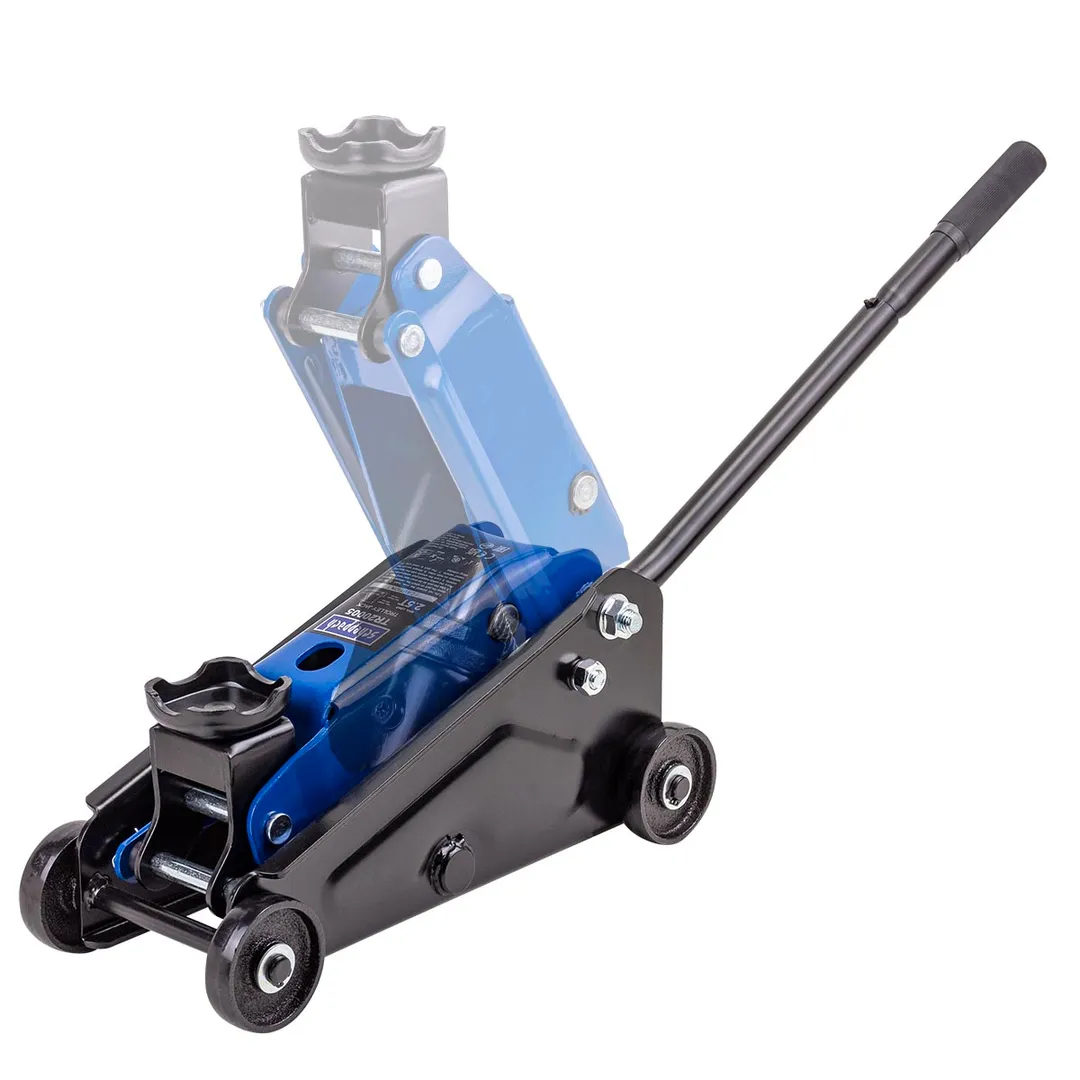 Домкрат подкатной гидравлический ''Компакт'' 2,5 т, 135-395 мм, для кроссоверов и микроавтобусов Scheppach Sch-TR20005