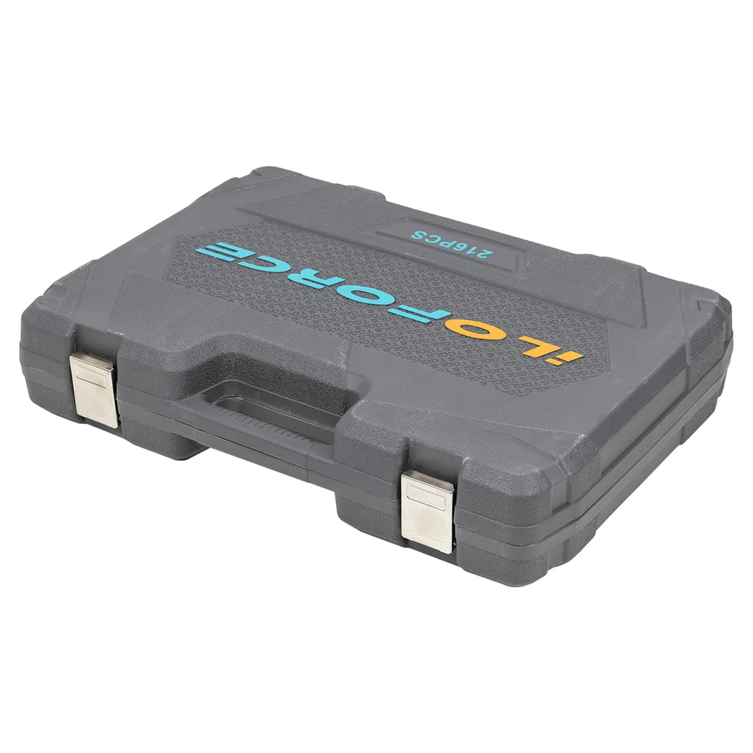 Набор инструментов 216 пр. 1/4",3/8"&1/2" 6-гр. ILOforce IF-38841