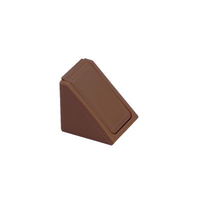 Уголок пластиковый одинарный с крышкой совместно орех -08- (уп/20шт) PL 36280