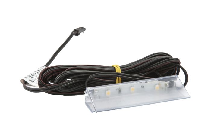 Клипса светодиодная Prismatic FT2D, 3диода, 12VDC/0,25W, пластиковая, холод. белый HLT 26710