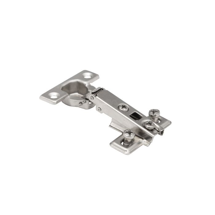 Петля мини накладная с пружиной 38мм h0 slide-on (еврошурупы) AKS 36444