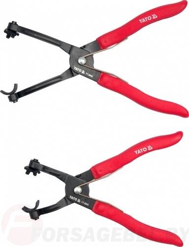 Щипцы к хомутам и проводам 217 мм и 254 мм 2 шт. Yato YT-0645