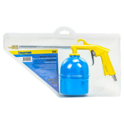 Пневмопистолет для мойки двигателя с бачком Partner PA-2374