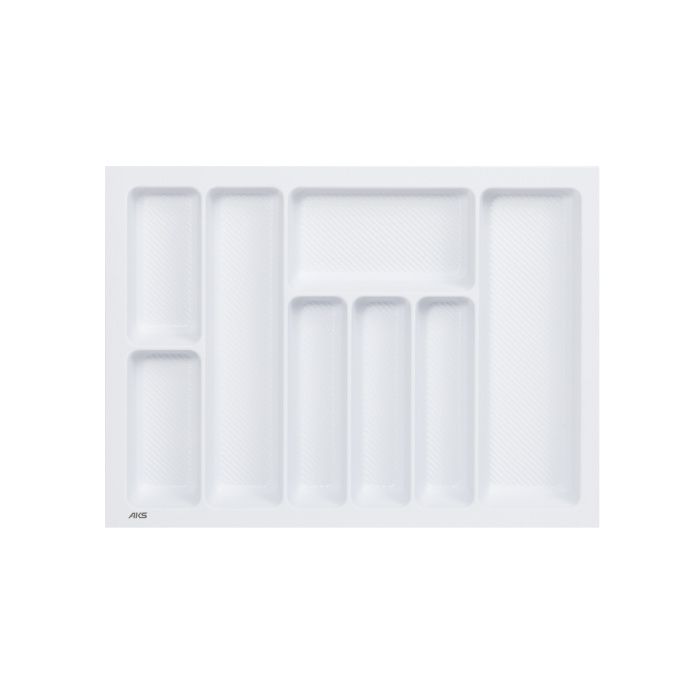 Лоток для столовых приборов 800 PIXEL 735*485, белый AKS 117219