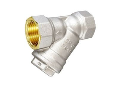 Фильтр косой 1" вн.-вн. под манометр, LD LD.57.111.1.25.M02