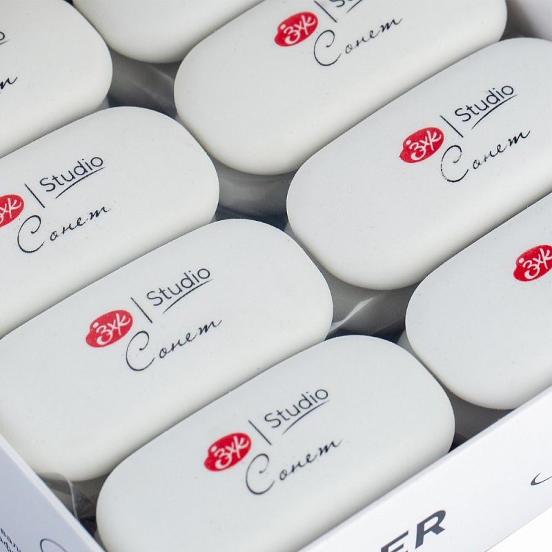 Ластик "Сонет", белый