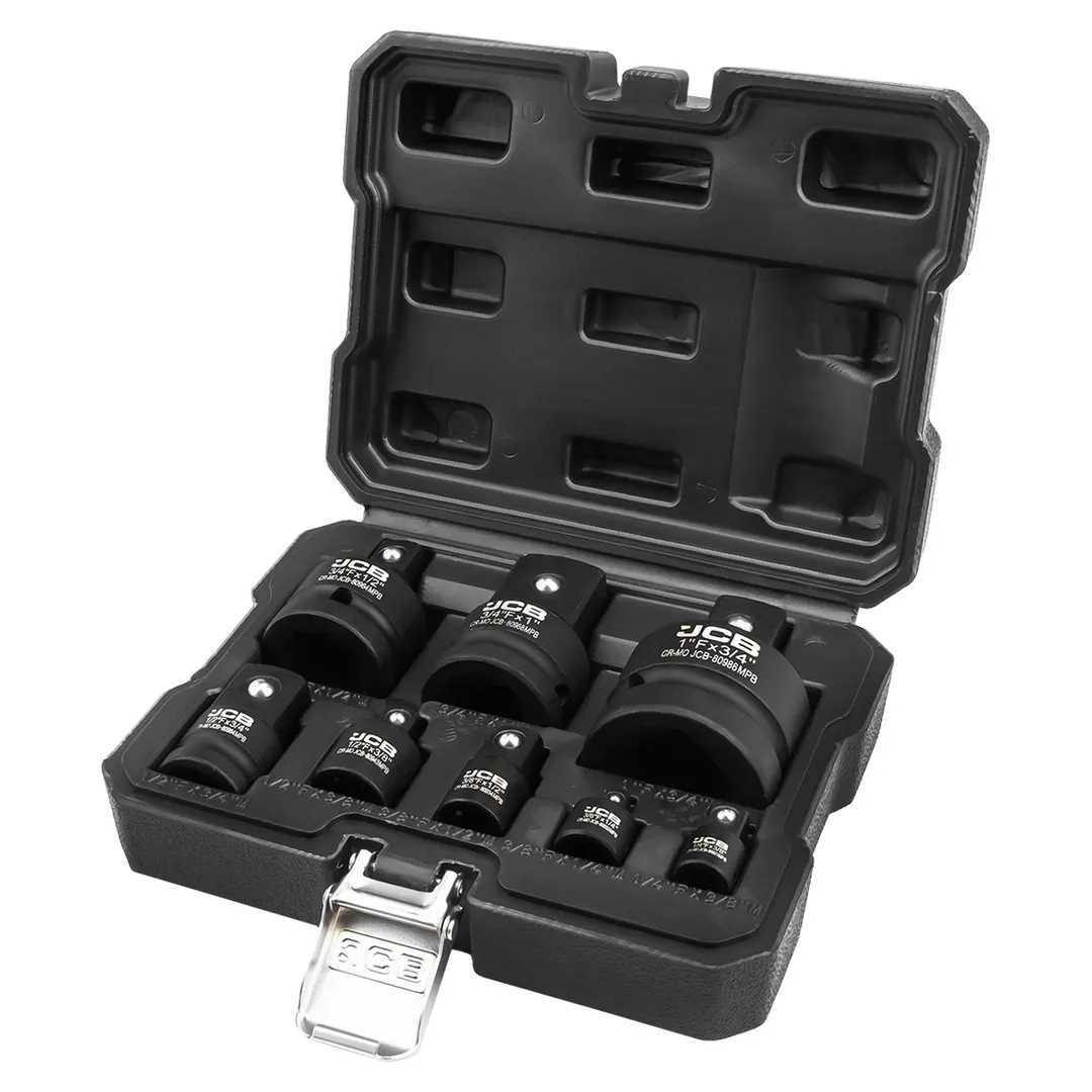 Набор адаптеров ударных 8 пр JCB JCB-4089MPB