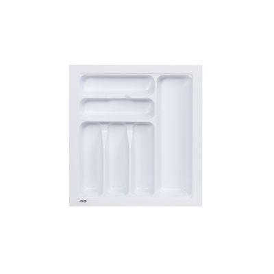 Лоток для столовых приборов 450 BASIC 390*430, белый AKS 113739