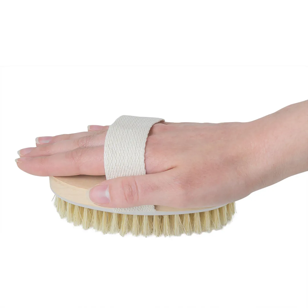 Щетка массажная для тела с натуральной щетиной, для взрослых La and Te beaute LT-MB