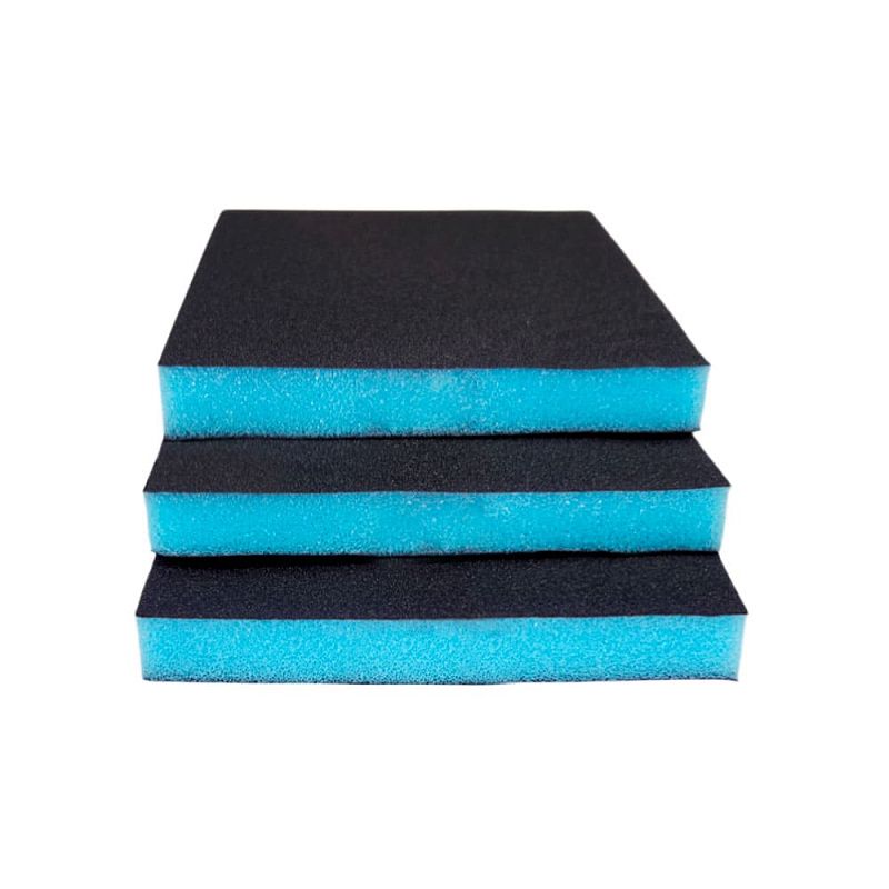 Губка двухсторонняя 120х100х12 мм P180 HOREX GTA101T180