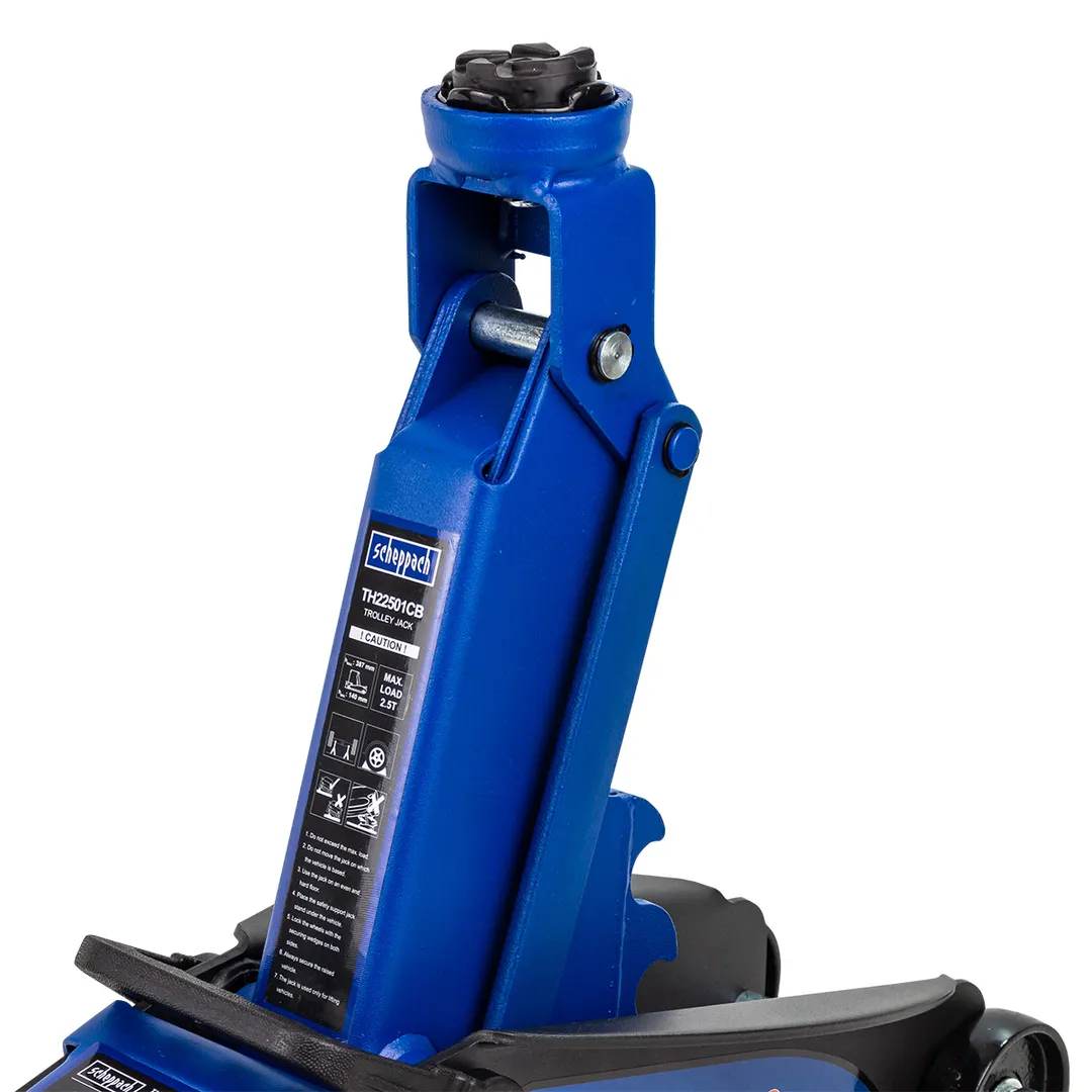 Домкрат подкатной гидравлический 2.5 т, 140-387 мм, с фиксацией Scheppach Sch-TH22501CB