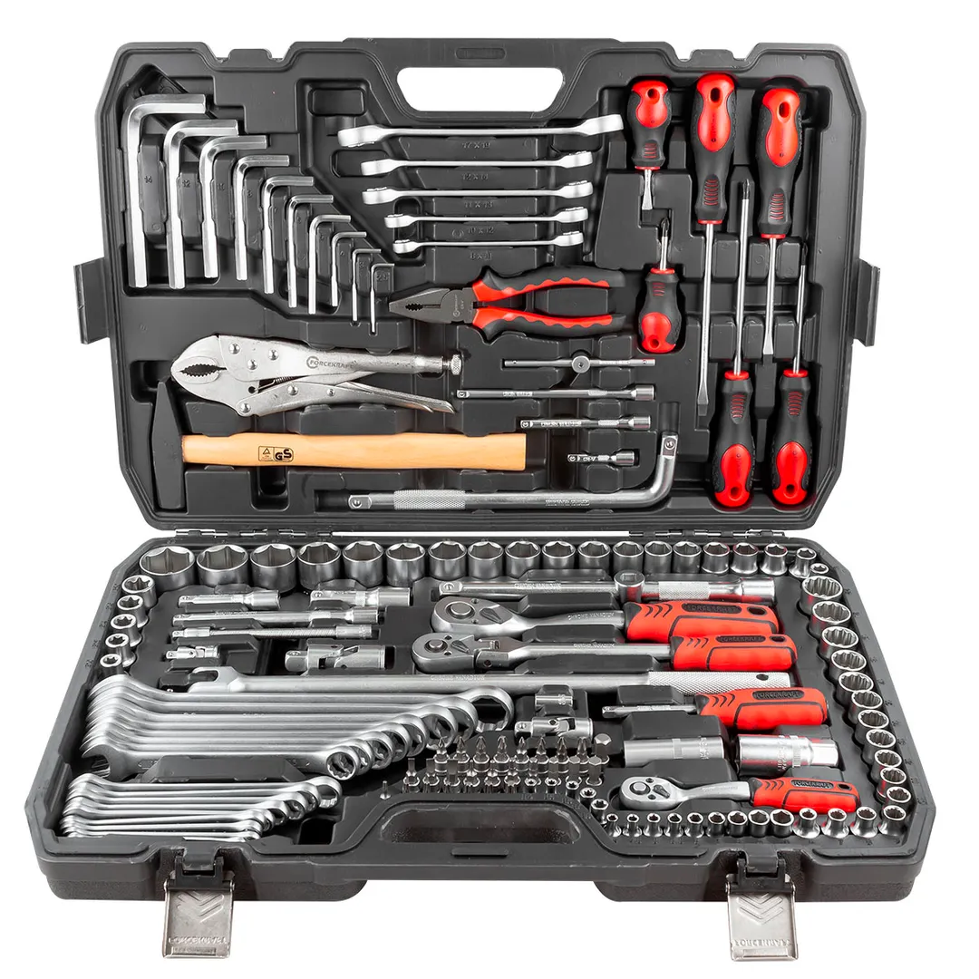 Набор инструментов 142 пр. 1/4"&3/8"&1/2", 6-гр. ForceKraft FK-41421-5