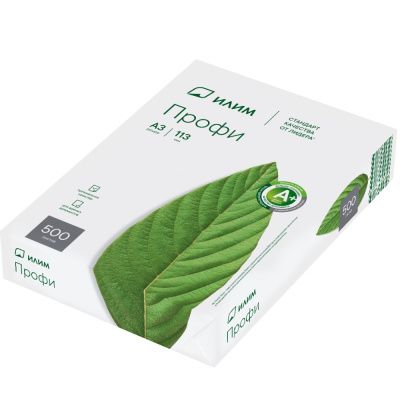 Бумага "Илим Профи", A3, 80 г/м, 500 листов