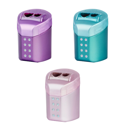 Точилка "Sparkle" на 2 отверстия , ассорти