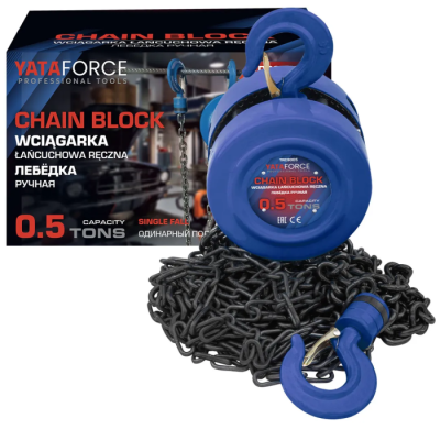 Таль ручная цеаная 0.5 т YATAFORCE YF-TRC9005