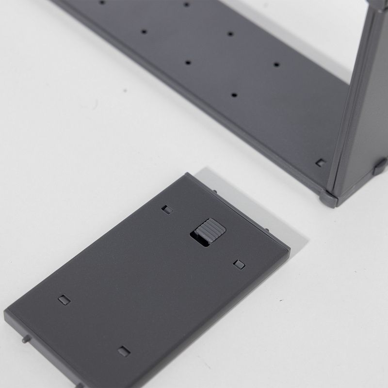 Разделитель L400 универсальный металлический Evolution, L376*W100*H50, графит SLIMBOX EVOLUTION 112471