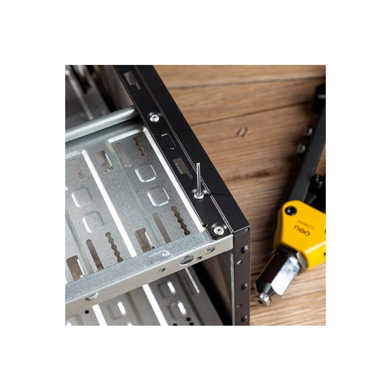 Заклепочник двуручный Deli YS EDL236913, 330 мм, 2.4- 6.4 мм, желтый, черный