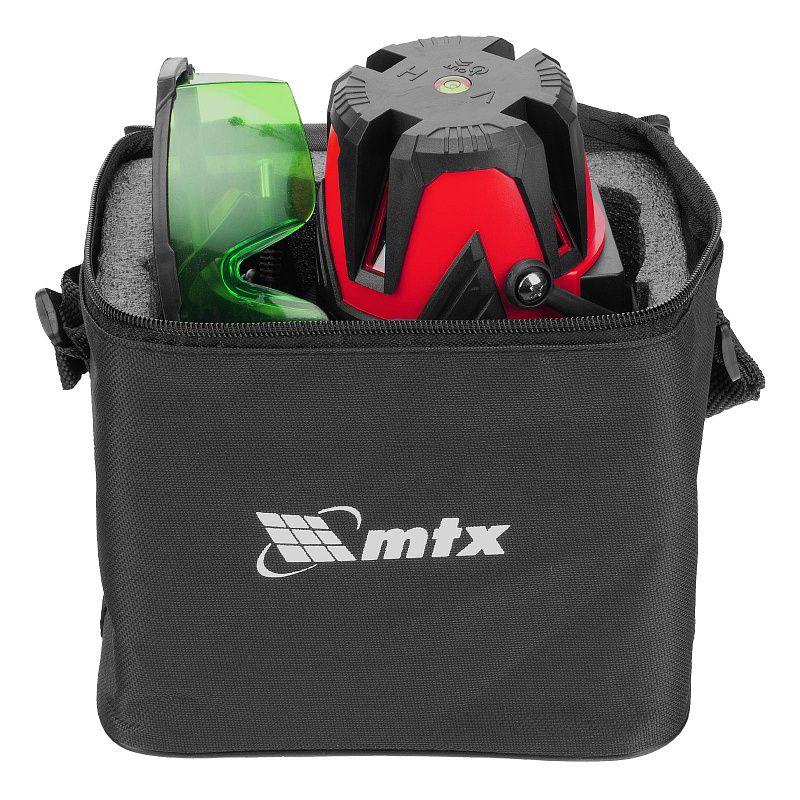 Лазерный уровень MFL GREEN, 30 м, зеленый луч, акк. Li 2400 mAh, сумка, резьба 5/8" MTX 35015