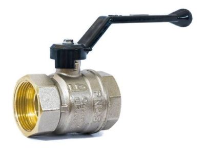 Кран шаровый 1 1/2" вн.-вн. ручка PN25, LD LD.47.112.1.40.M02