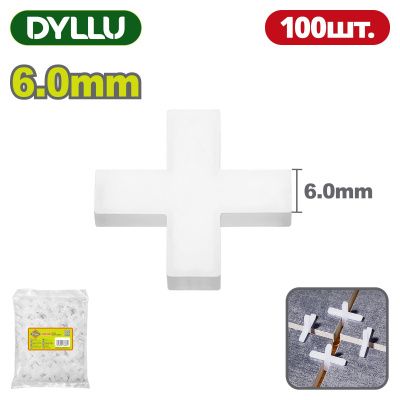 Крестики для плитки 6,0мм DYLLU DTXZ1006 (100 шт)