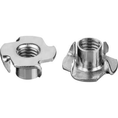 Гайка врезная оцинкованная, DIN 1624 Starfix