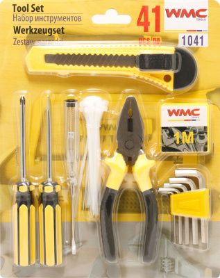 Набор инструментов 41 пр. WMC TOOLS WMC-1041