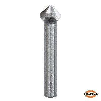 Зенкер конусный 12,4 мм по металлу под резьбу М6 HAWERA F00Y123005