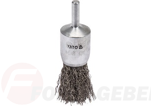 Щетка проволочная кистевая 25 мм INOX YATO YT-47496