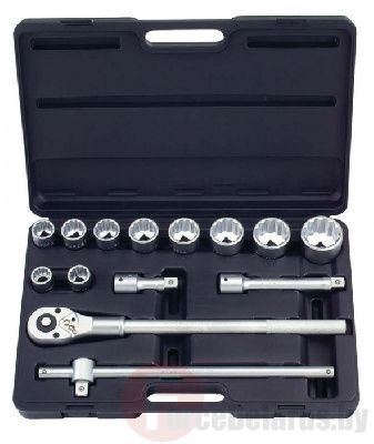 Набор головок 14 пр. 3/4'' Force 6141B