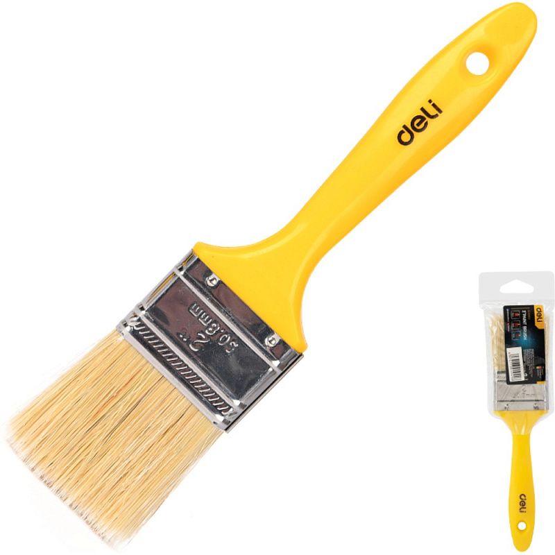 Кисть малярная Deli EDL509112, плоская, 2
